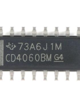全新原装CD4060BM96 SOP-16 CMOS 14级纹波进位二进制计数器芯片
