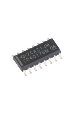 原装正品 CD4017BM96 SOIC-16 10个解码输出的CMOS十进制计数器
