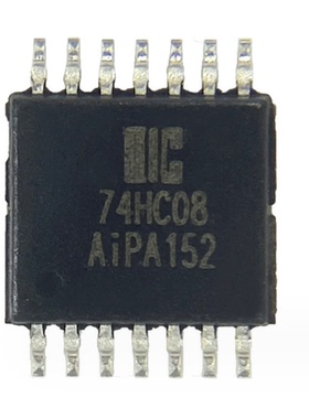 中微爱芯AiP74HC08替74HC08PW 4路2输入与门 TSSOP14封装