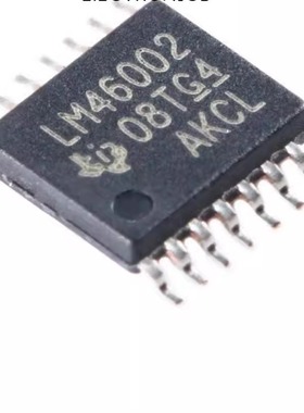 全新 贴片 LM46002PWPR HTSSOP-16 同步降压转换器芯片