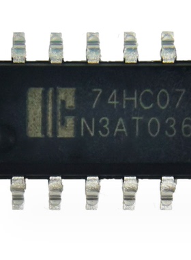 中微爱芯 AiP74HC07替74HC07D 6路缓冲器 SOP14贴片