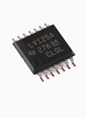 全新 SN74LV125APWR TSSOP-14 4路总线缓冲门芯片