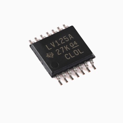 全新 SN74LV125APWR TSSOP-14 4路总线缓冲门芯片
