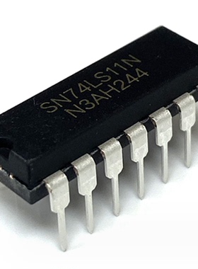 可直拍|直插 SN74LS11N 74LS11N 74LS11 DIP-14 三路3输入正与门