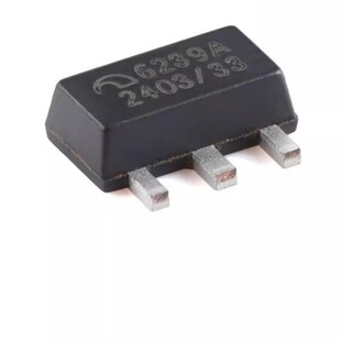 原装ME6239A33PG SOT-89-3 3.3V 250mA 1.5uA低功耗 线性稳压器