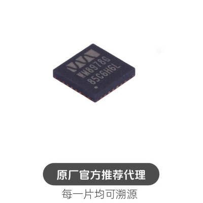 WM8978CGEFL/RV WM8978G 封装QFN-32 差分麦克风放大器
