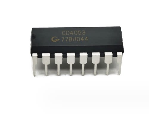 中微爱芯CD4053 集成电路 逻辑IC芯片 3路二选一模拟开关 DIP16