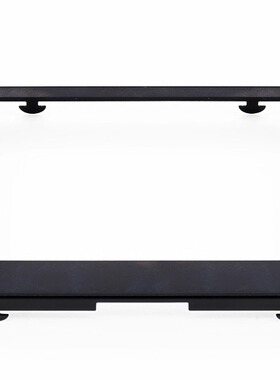 12864-002714COG显示屏铁框 黑白屏lcd固定铁框  视窗66.8*38mm