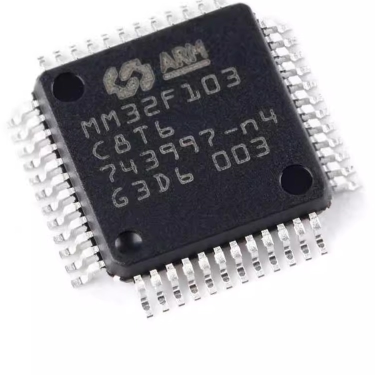 全新MM32F103C8T6 LQFP-48 ARM Cortex-M3 32位微控制器-MCU