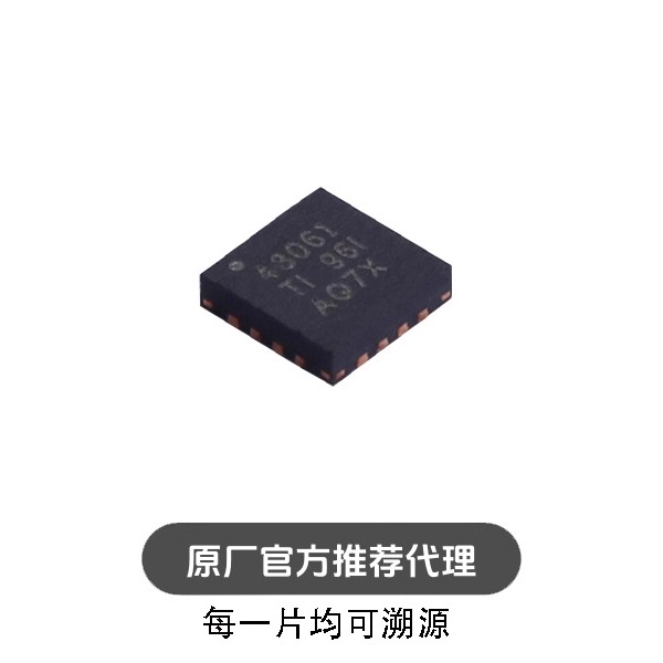 全新 TPS43061RTER 丝印43061 WQFN-16 同步升压控制器芯片