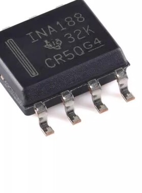 全新 INA188IDR SOIC-8 仪表放大器芯片