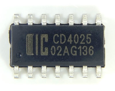 中微爱芯 CD4025替 CD4025BM96 MC14025BDR2G SOP14