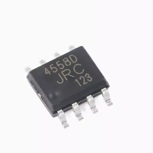 原装正品 UMW JRC4558D 贴片SOP-8 双路运算放大器IC芯片