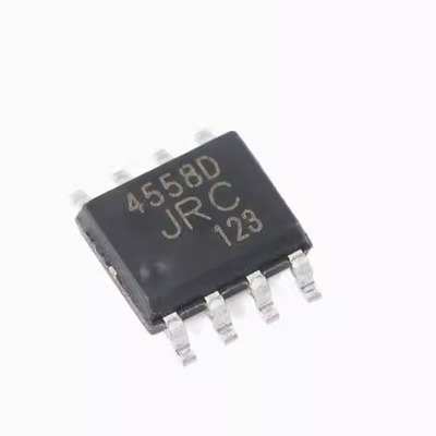 原装正品 UMW JRC4558D 贴片SOP-8 双路运算放大器IC芯片