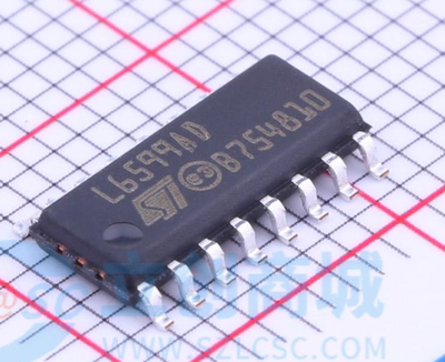 原装正品 L6599ADTR L6599A SOP-16 监控复位IC 谐振转换器控制器