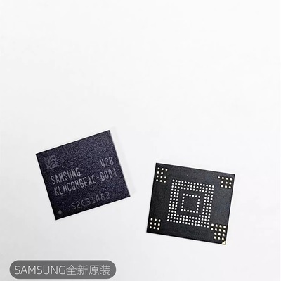 全新KLMCG8GEAC-B001 FBGA153 64GB EMMC5.01字库  内存芯片