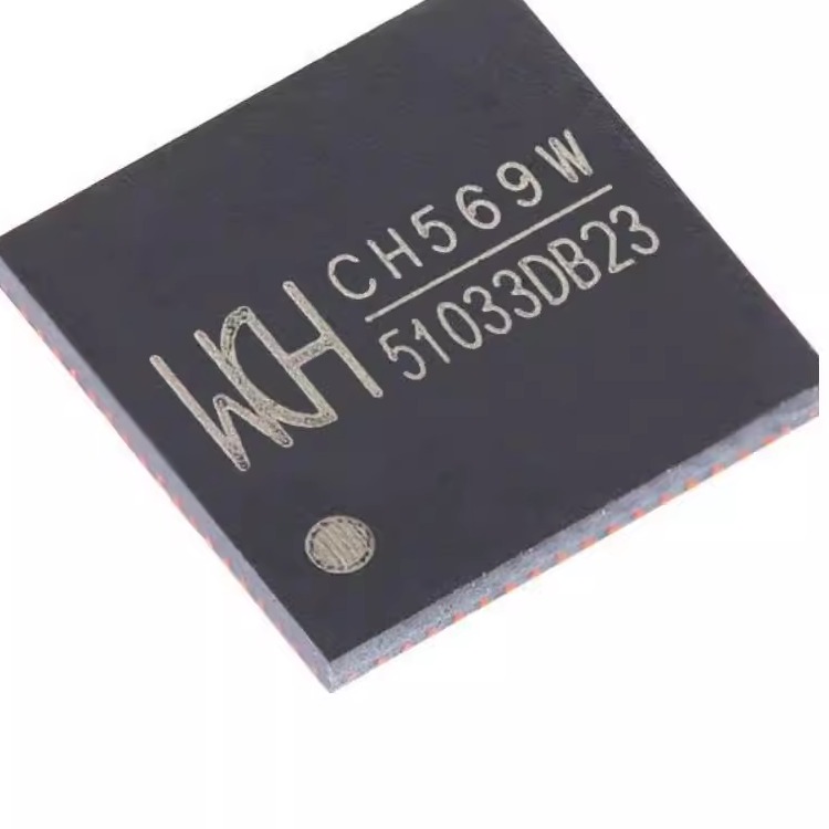 全新 CH569W QFN-68 32位RISC微控制器MCU单片机芯片