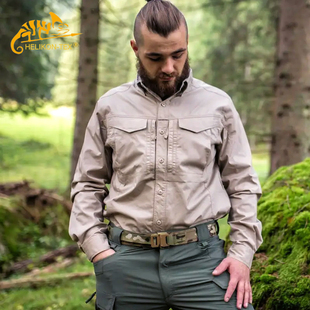 Helikon赫利肯都市守卫者长袖 DF2战术户外透气防刮衬衣 衬衫