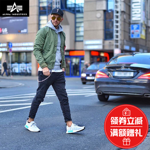 夹克飞行员春秋外套L 美国ALPHA阿尔法工业ma1薄款 2B侦察机 清货