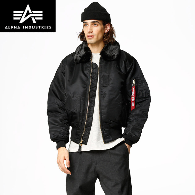 美国alpha阿尔法工业男飞行夹克