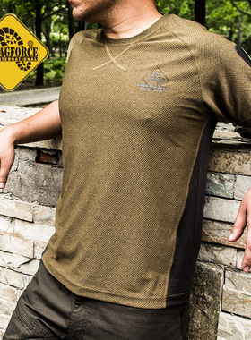 台湾马盖先麦格霍斯男款t恤速干排汗短袖圆领C0112训练服运动健身