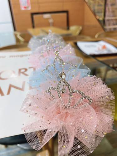 新款儿童皇冠头饰公主发夹小女孩