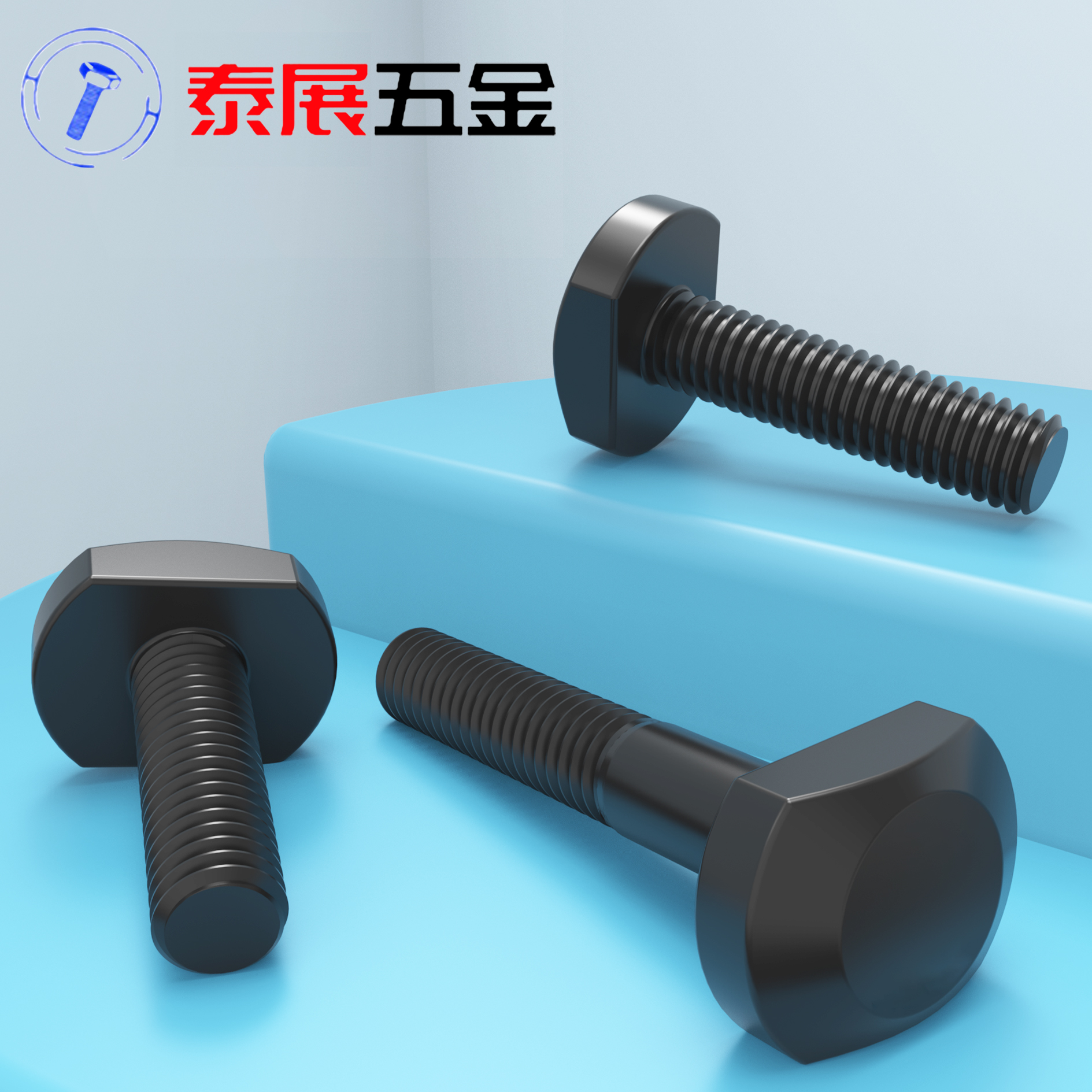 原GB37发黑T形压板模具用T型丝