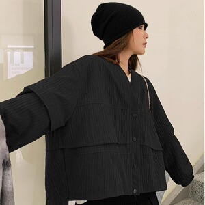 2025冬款【现货主推】  短款薄棉衣  3色入 #1126-P165-K248图片