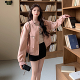 2025秋款短外套数据好现货现货#2506-P125-K188，女装短外套，唛多