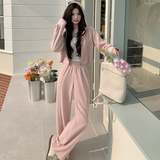 2025秋季新款数据好现货时尚套装2色入#2507-P170-K258，女装运动套装，唛多