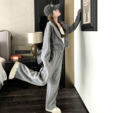 2025秋季新款现货现货时尚套装2色入#2507-P170-K258，女装运动套装，唛多