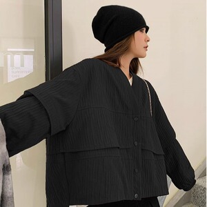 2025冬款【现货主推】  短款薄棉衣  3色入 #1126-P165-K248图片