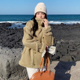 2025冬季新款数据好羊羔毛外套3色入#3151-P185-K278，女装皮草，唛多