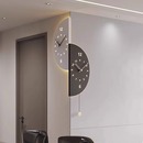 2025年新款 双面转角挂钟家用客厅现代简约拐角创意时钟阳角钟表