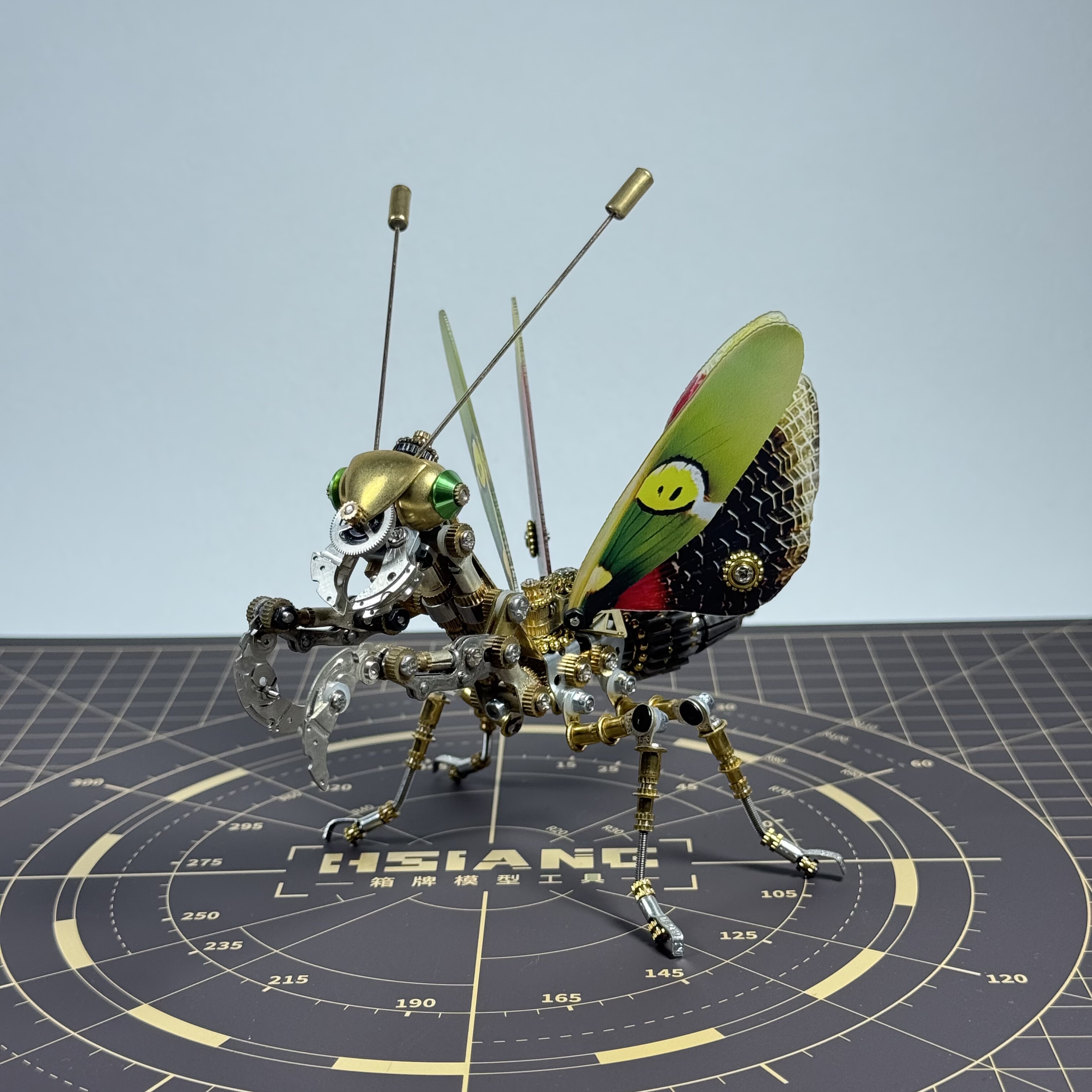 机械昆虫螳螂3D立体金属拼装模型diy手工高难度摆件玩具礼物跨境,玩具/童车/益智/积木/模型,拼图/拼板,淘宝优惠券,粉丝福利购,淘宝优惠卷