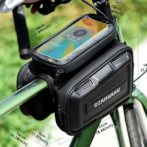 自行车前梁包骑行挂包防水手机包