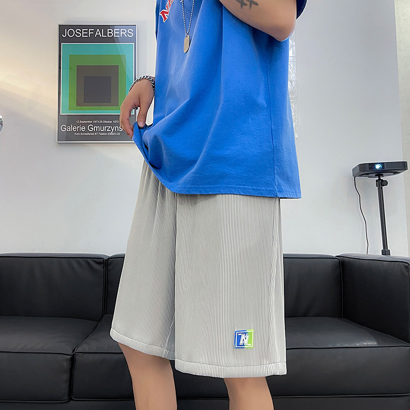 2024新款夏季冰丝通勤休闲宽松运动五分裤A334-DK10-30,男装休闲裤,电商B339(原A334）