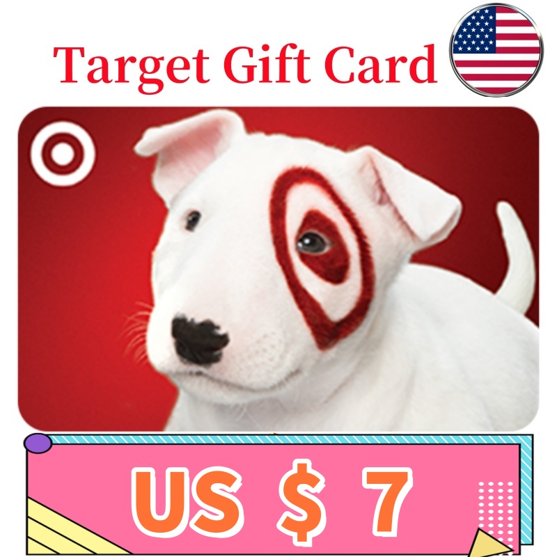 【可囤可赠】美国塔吉特礼品卡 Target Gift Card $7美金US目标卡