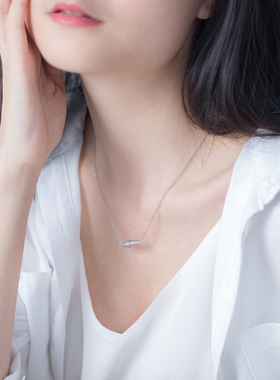 纯银情侣男女款原创项链