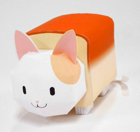 儿童手工折纸diy拼装立体3d纸质模型卡通纸盒子猫益智玩具制作