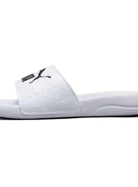 彪马拖鞋男款女鞋春季新款白色户外涉水沙滩运动凉拖一字拖395420