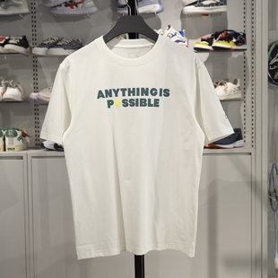 李宁运动潮流系列男子2025夏季冰感吸湿排汗短袖文化衫AHSV151