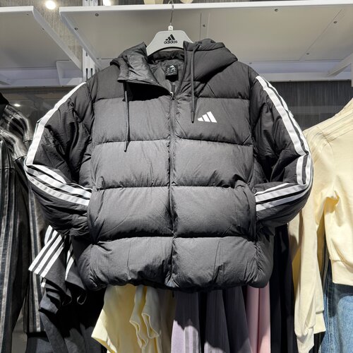 Adidas阿迪达斯女子羽绒服25冬款连帽外套保暖运动棉羽夹克KH3978