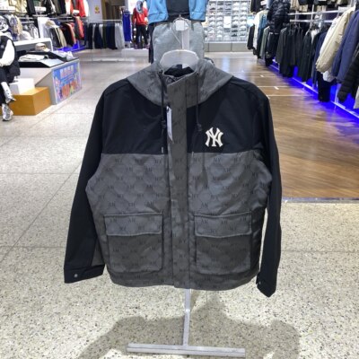 MLB25春季新款复古时尚男女情侣满标老花运动休闲外套3AWJM0151