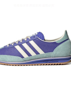 日本代购adidasSL72OGIH0290JH7392JH7394三叶草低帮鞋
