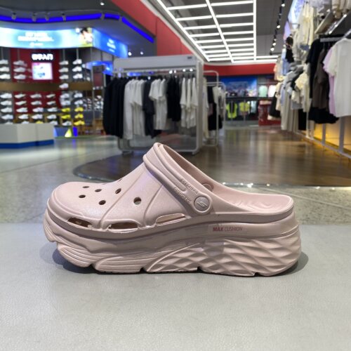 Skechers斯凯奇春夏女休闲厚底洞洞鞋百搭外穿凉拖鞋 111267-LTPK