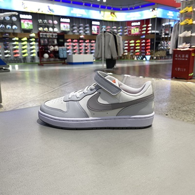 耐克（NIKE）男女童鞋COURTBOROUGH低帮免系带板鞋DV5457-125