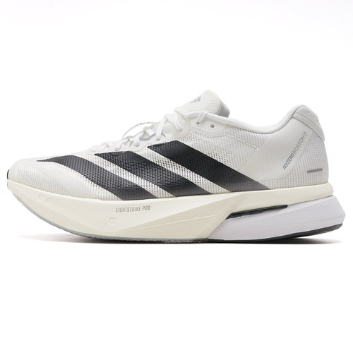 Adidas阿迪达斯男鞋2025新款缓震回弹训练备赛玻纤柱跑步鞋JS4939