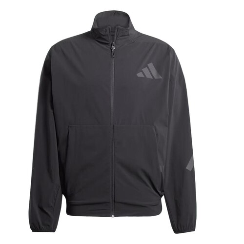 Adidas/阿迪达斯新款男士经典立领梭织时尚夹克外套JN9026