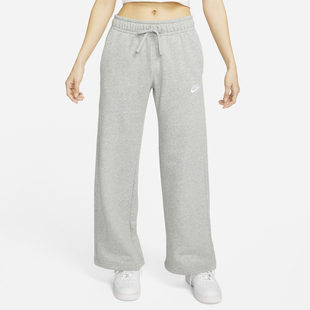 NIKE/耐克女宽松休闲阔腿裤时尚舒适运动健身跑步长裤FB2728-063